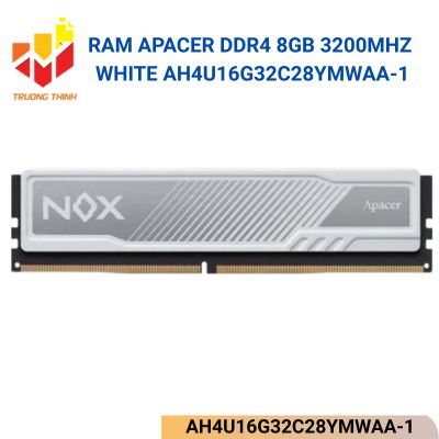 Ram Apacer DDR4 8GB 3200MHz OC NOX White AH4U16G32C28YMWAA-1
