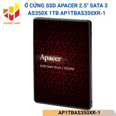 Ổ cứng SSD Apacer 2.5" SATA 3 AS350X 1TB AP1TBAS350XR-1