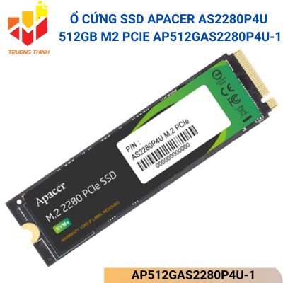 Ổ cứng SSD Apacer AS2280P4U 512GB M2 PCIe AP512GAS2280P4U-1