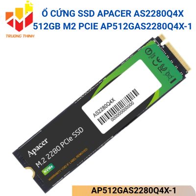 Ổ cứng SSD Apacer AS2280Q4X 512GB M2 PCIe AP512GAS2280Q4X-1