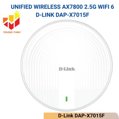 Điểm truy cập Unified Wireless AX7800 2.5G Wifi 6 D-Link DAP-X7015F