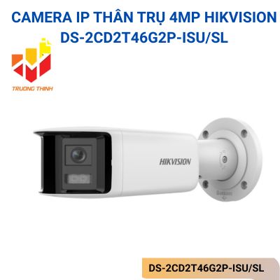 Camera IP thân trụ 4MP Hikvision DS-2CD2T46G2P-ISU/SL