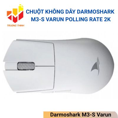 Chuột không dây Darmoshark M3-S Varun Polling rate 2K