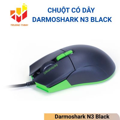 Chuột có dây Darmoshark N3 Black