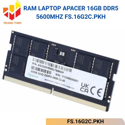 Ram Laptop Apacer 16GB DDR5 5600Mhz FS.16G2C.PKH