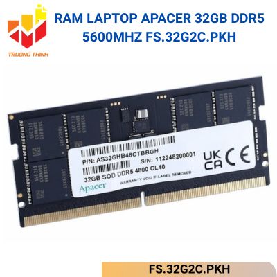 Ram Laptop Apacer 32GB DDR5 5600Mhz FS.32G2C.PKH