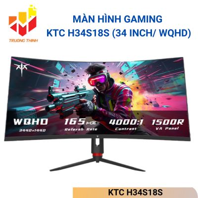 Màn hình gaming KTC H34S18S (34 inch/ WQHD)