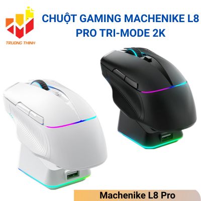 Chuột Gaming Machenike L8 Pro Tri-Mode 2K