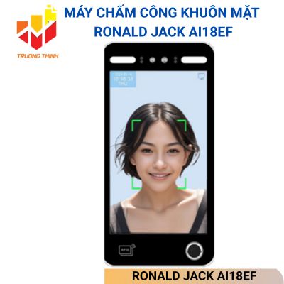 Máy Chấm Công Khuôn Mặt RONALD JACK AI18EF