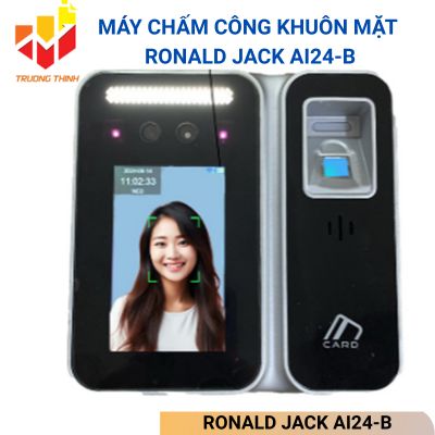 Máy Chấm Công Khuôn Mặt RONALD JACK AI24-B