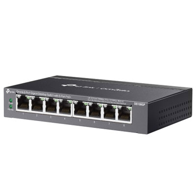 Switch 8 Port Poe+ Gigabit Omada TP-Link DS108GP