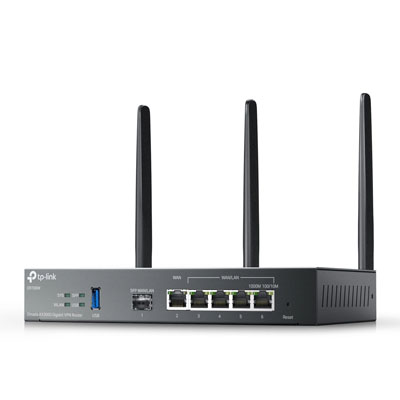 Router VPN Gigabit WiFi 6 AX3000 Omada TP-Link ER706W