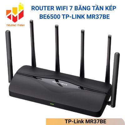 Router Wifi 7 Băng tần kép BE6500 TP-Link MR37BE