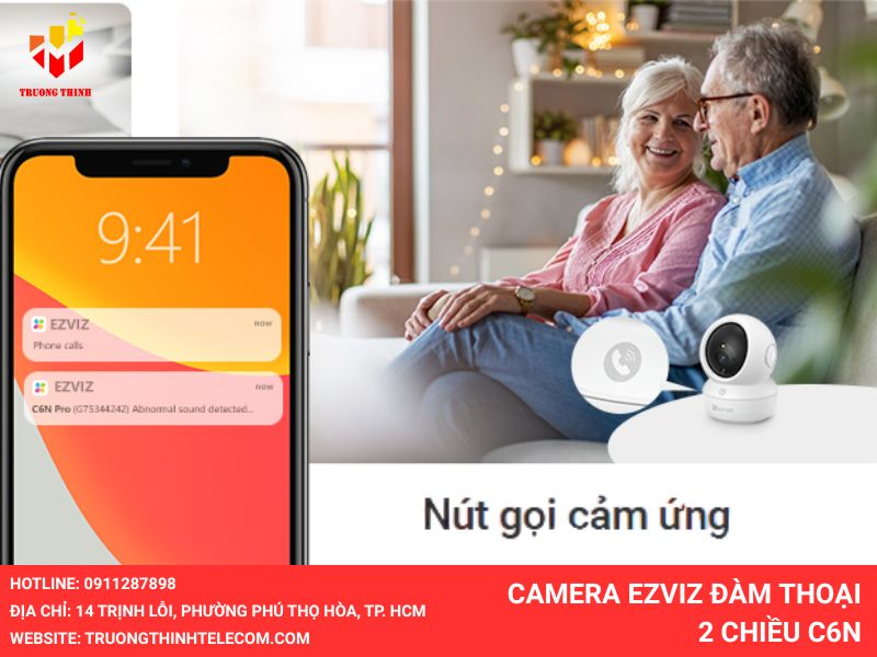 Camera EZVIZ đàm thoại 2 chiều C6N