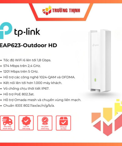 Access Point Wi-Fi 6 AX1800 TP-Link EAP623-Outdoor HD