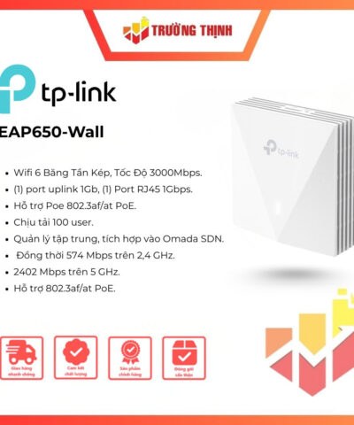 Access Point Treo Tường WiFi 6 AX3000 TP-Link EAP650-Wall