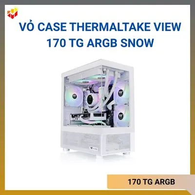 Vỏ Case Thermaltake View 170 TG ARGB Snow