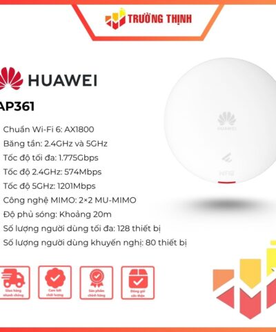 HuaWei eKit Wifi 6 AP361 Access Point 128 thiết bị