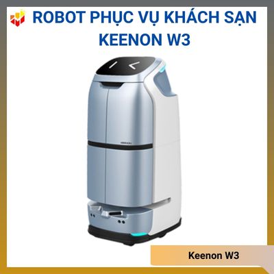 Robot phục vụ khách sạn Keenon W3