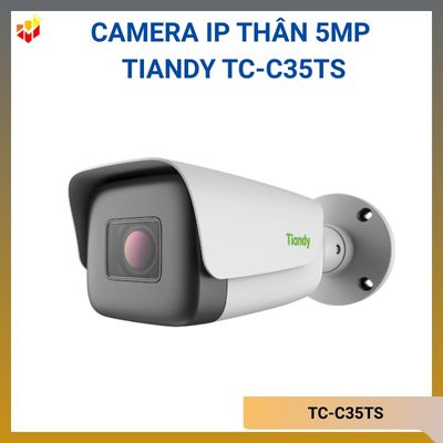 Camera IP Thân Starlight hồng ngoại 5MP TIANDY TC-C35TS