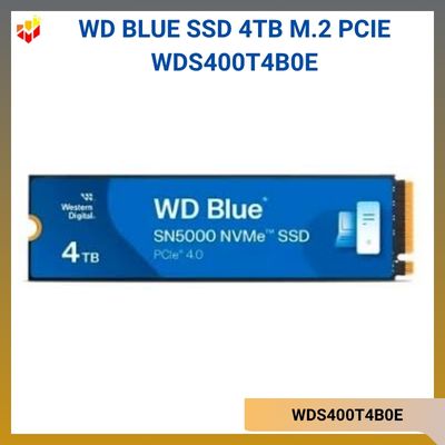 Ổ cứng WD Blue SSD 4TB M.2 PCIe WDS400T4B0E