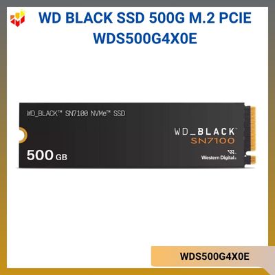 Ổ cứng WD Black SSD 500G M.2 PCIe WDS500G4X0E