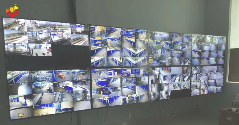Hình ảnh dự án lắp đặt camera Hikvision thực tế tại Trường Thịnh 