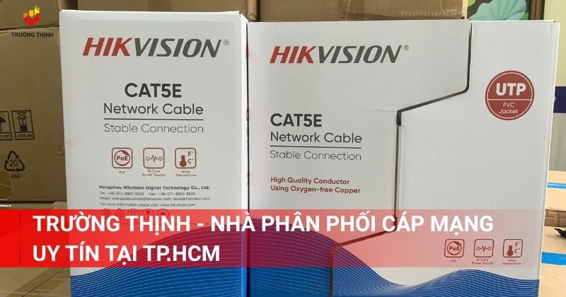 Trường Thịnh - Nhà phân phối cáp mạng uy tín tại TP.HCM