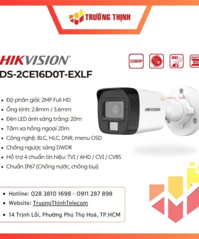 Đầu ghi DVR Hikvision DS-2CE16D0T-EXLF