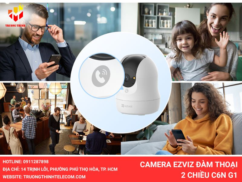 Camera EZVIZ đàm thoại 2 chiều C6N G1