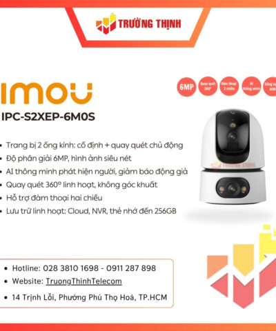 Camera Imou IPC-S2XEP-10M0S 3K AI thông minh
