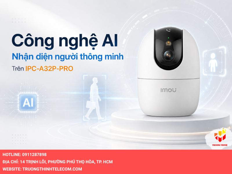 Công nghệ AI nhận diện người thông minh trên IPC-A32P-PRO