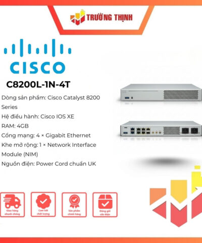 Thiết bị mạng Cisco 8200L-1N-4T Router