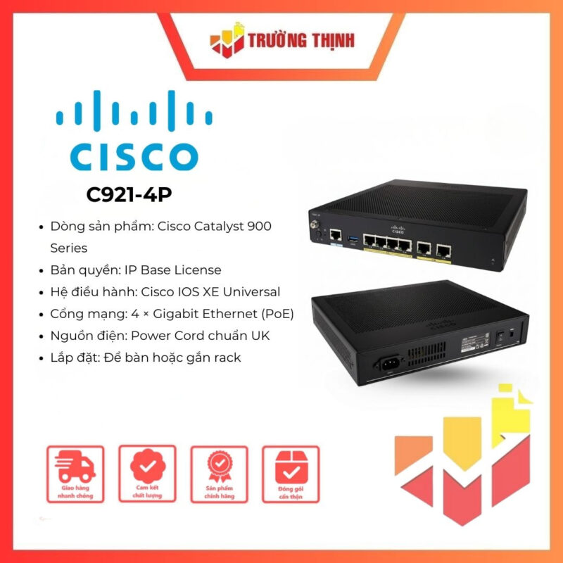 Cisco C921-4P Router