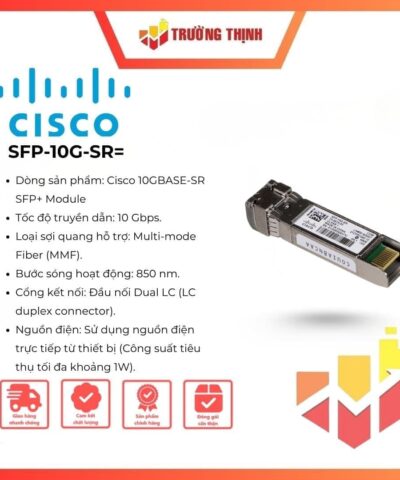Cisco SFP-10G-SR 10GBASE-SR SFP+ Module