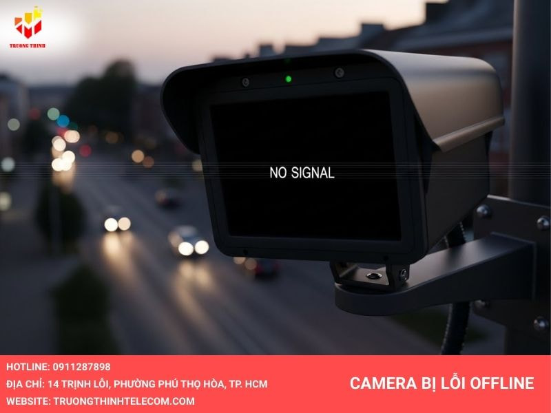 Sửa camera bị lỗi offline