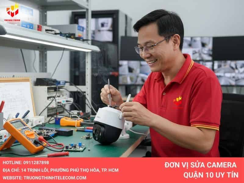 Đơn vị sửa camera quận 10 uy tín