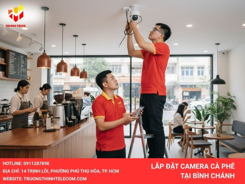 Lắp đặt camera cà phê huyện Bình Chánh