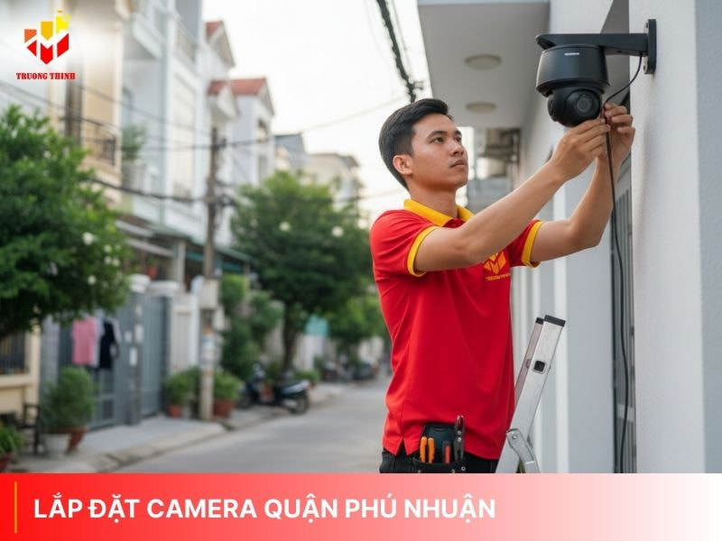 Lắp đặt camera quận Phú Nhuận giá tốt tại TPHCM