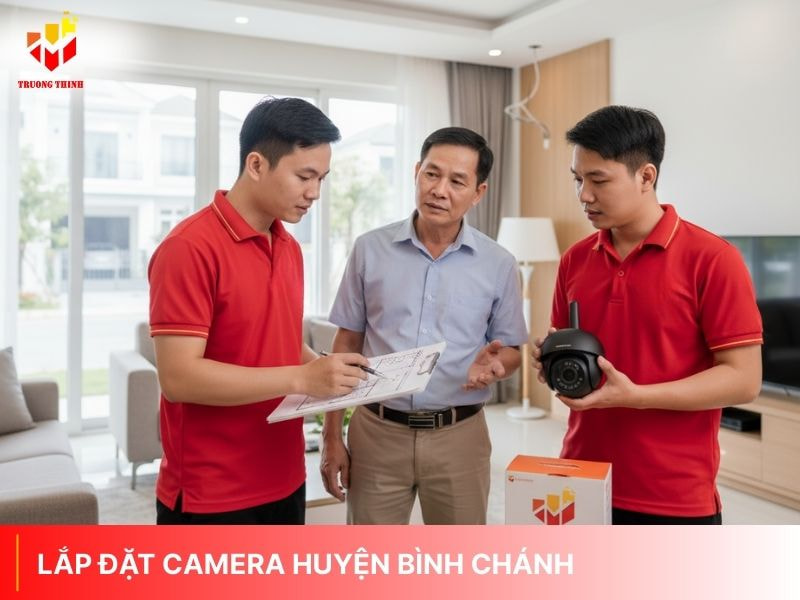 Lắp đặt camera huyện Bình Chánh THỢ GIỎI uy tín