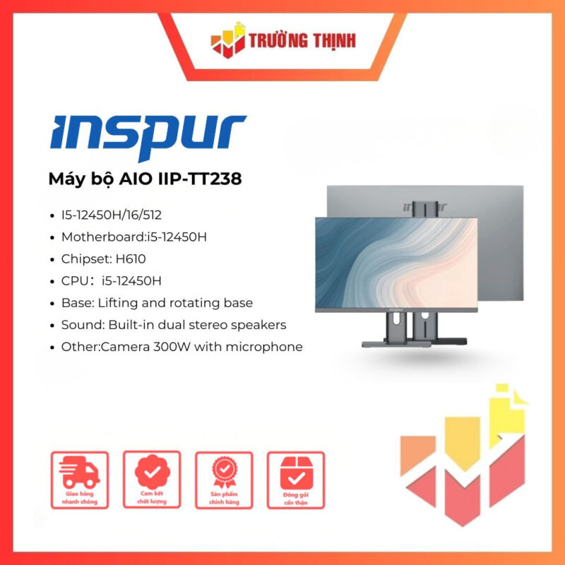 Máy bộ Inspur AIO IIP-TT238 I5-12450H/16/512