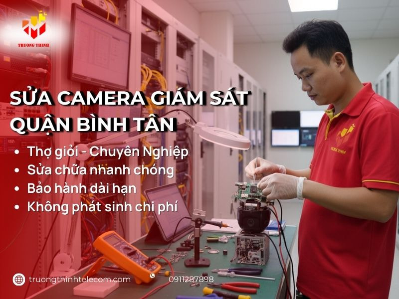 Sửa Camera Quận Bình Tân Trọn Gói Giá Rẻ