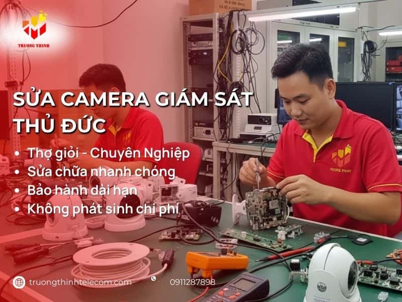 Sửa Camera Thủ Đức Tận Nơi Uy Tín Giá Rẻ