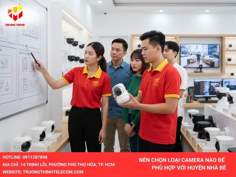 Thương hiệu camera phù hợp với huyện Nhà Bè