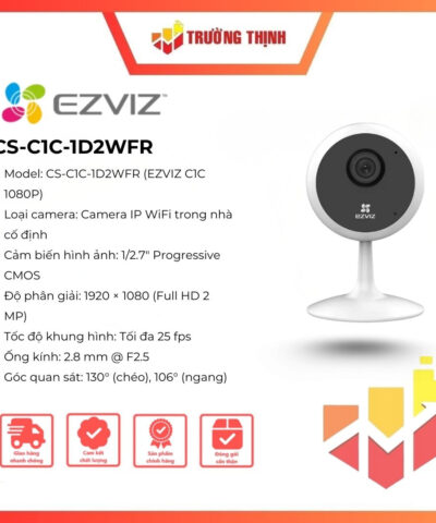 Camera IP wifi 2MP EZVIZ C1C 1080P Model CS-C1C-1D2WFR