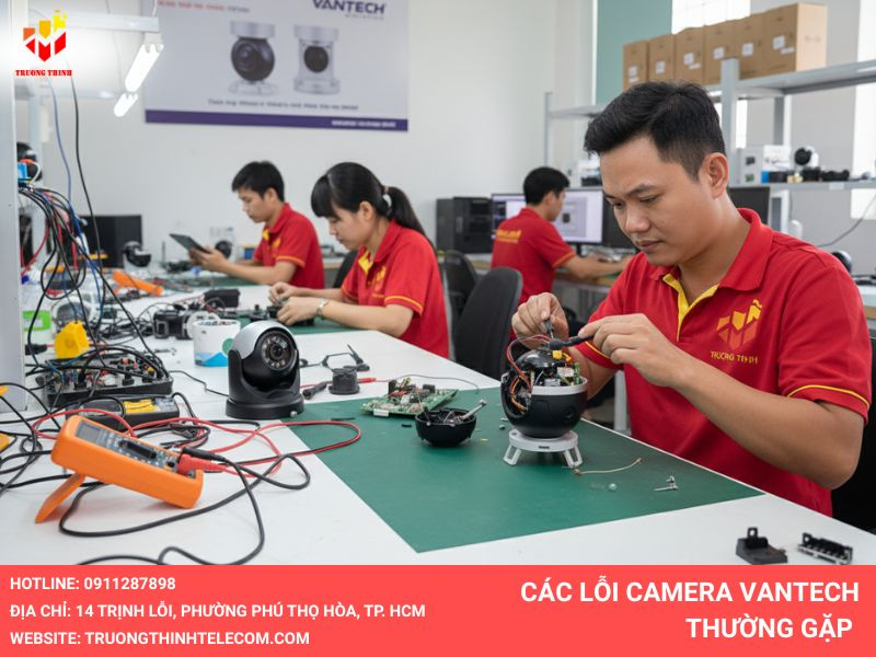 Các Lỗi Sửa Camera Vantech Thường Gặp