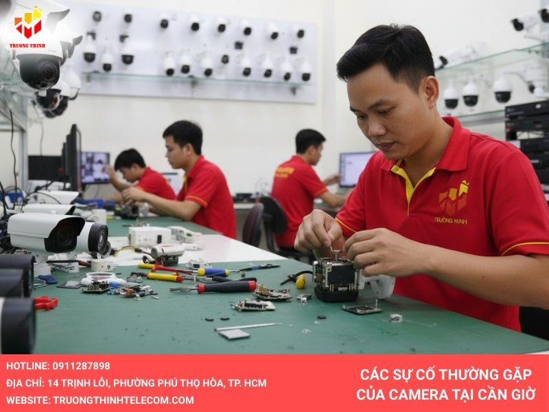 Các Sự Cố Thường Gặp Của Camera Tại Cần Giờ