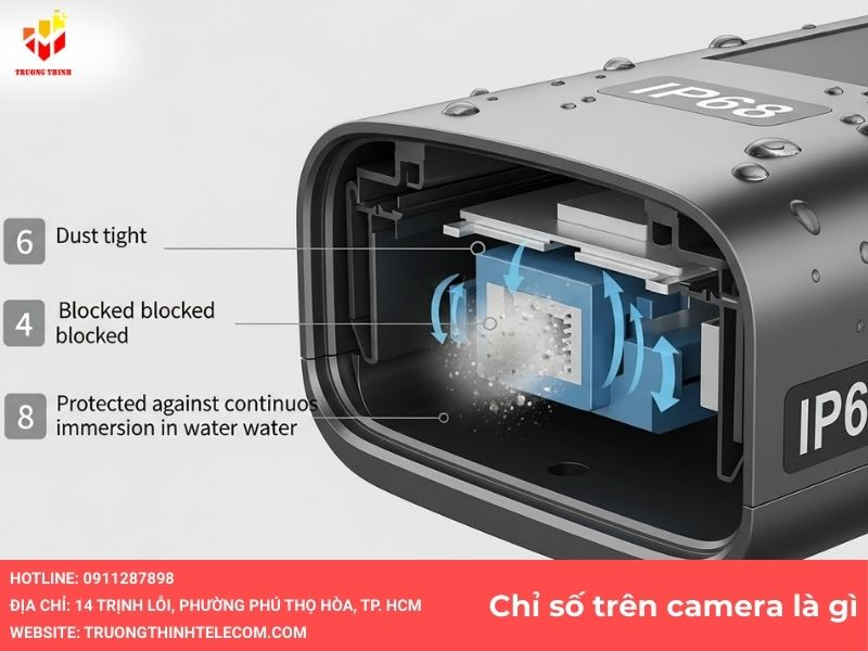 Chỉ số IP là hệ thống ký hiệu quốc tế theo tiêu chuẩn IEC 60529