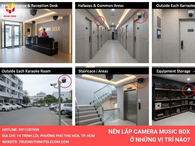 Nên lắp đặt camera music box ở những vị trí nào