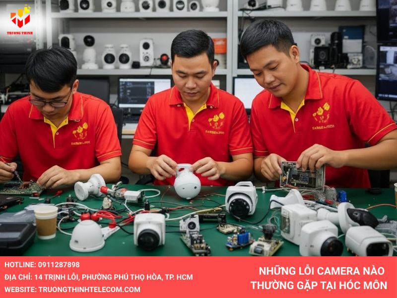 Những Lỗi Camera Nào Thường Gặp Tại Hóc Môn